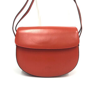 Loewe Shoulder Bag Red Leather
